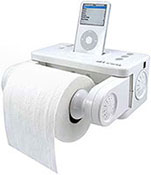 iCarta iPod Toilet Roll Dispenser