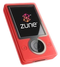 Red Zune Player